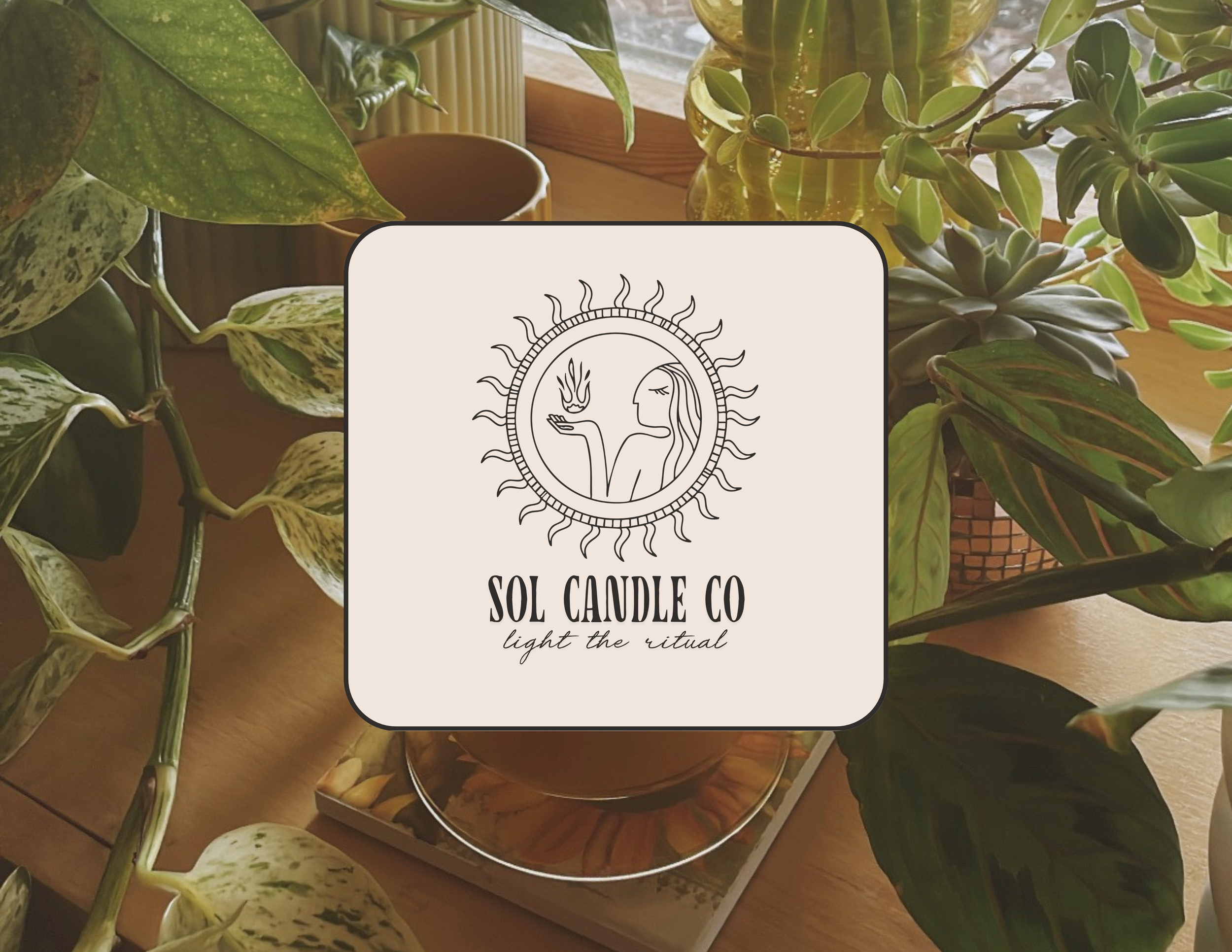 sol candle co logo