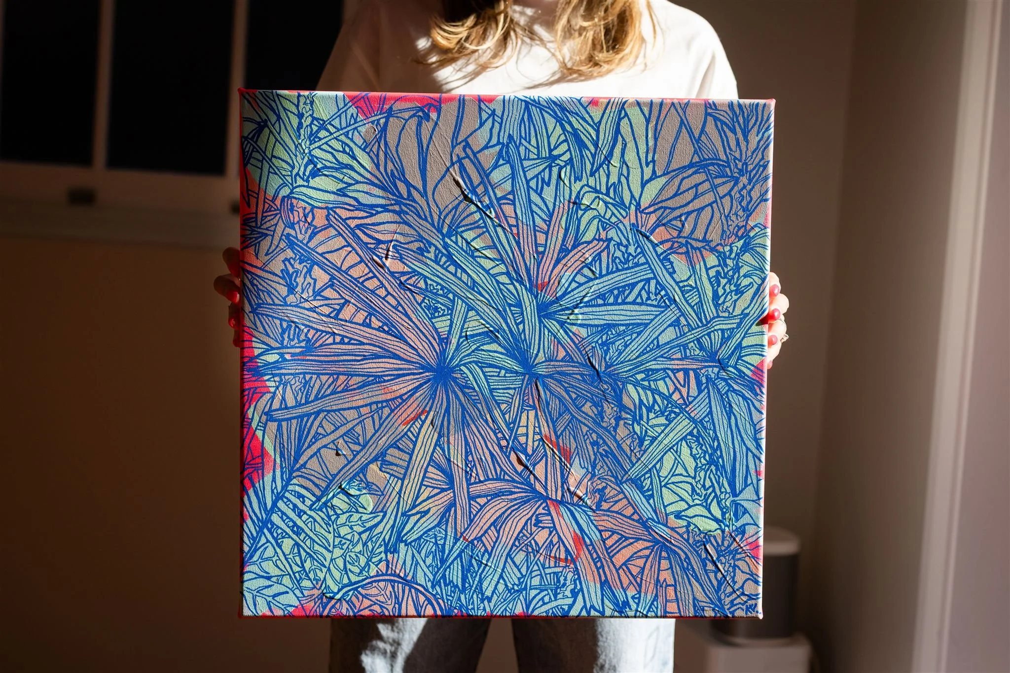 Lady palm (2025). Detail.