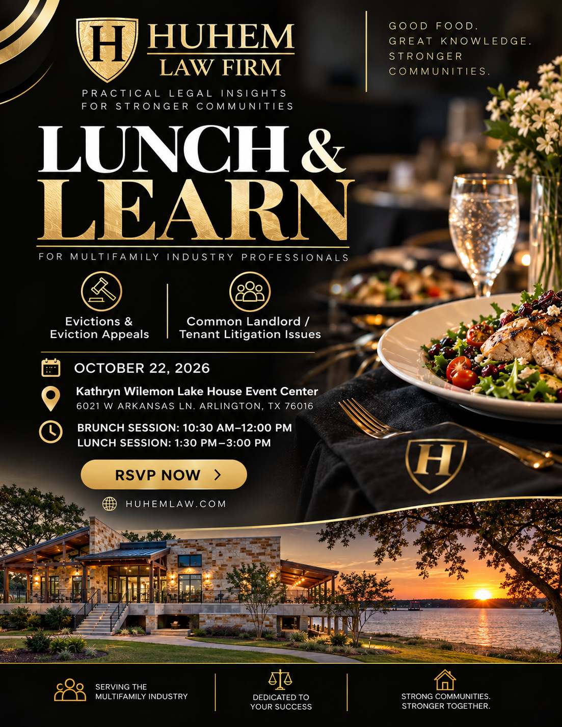 LUNCH &amp; LEARN - LUNCH SESSION
