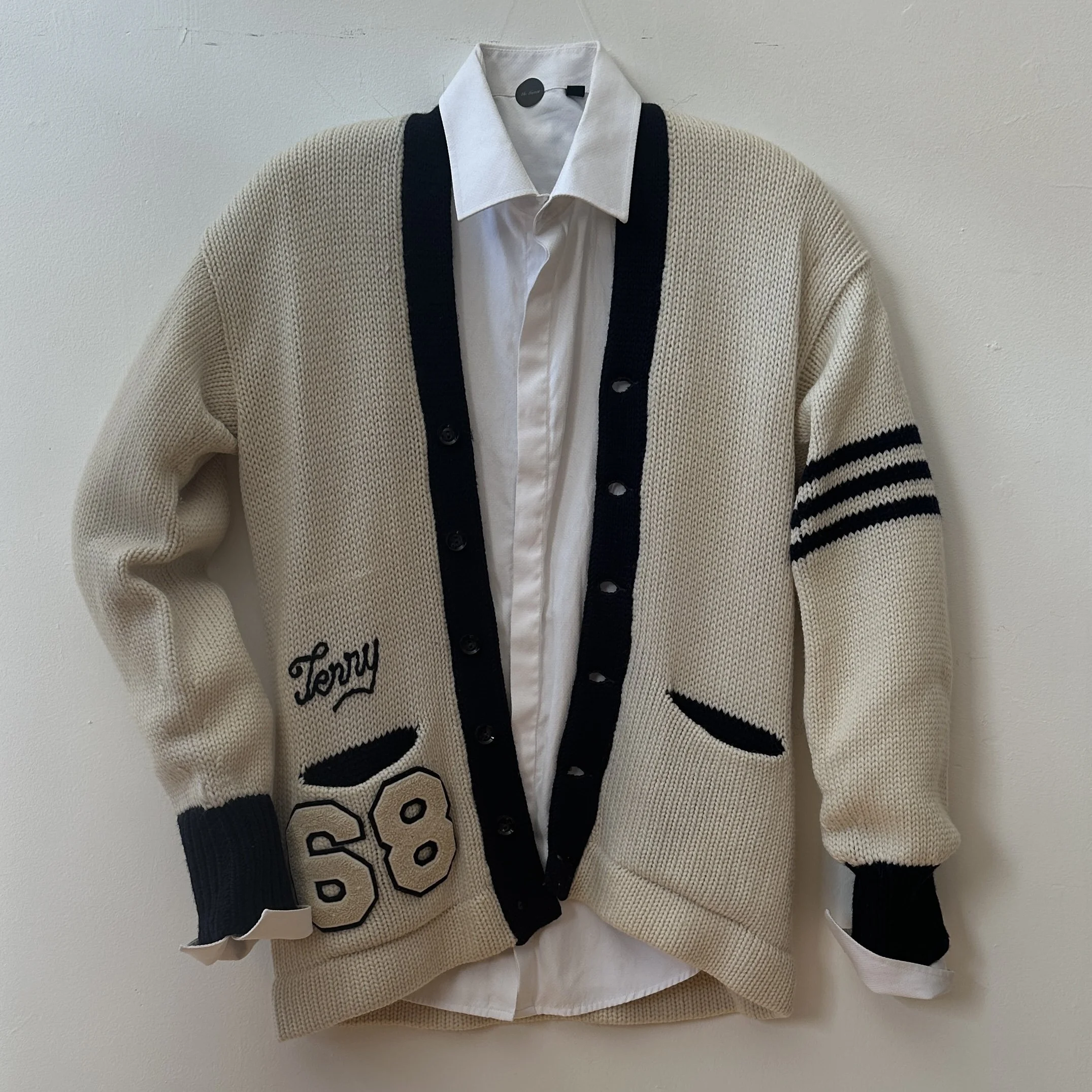 Varsity Cardigan 'Terry 68'