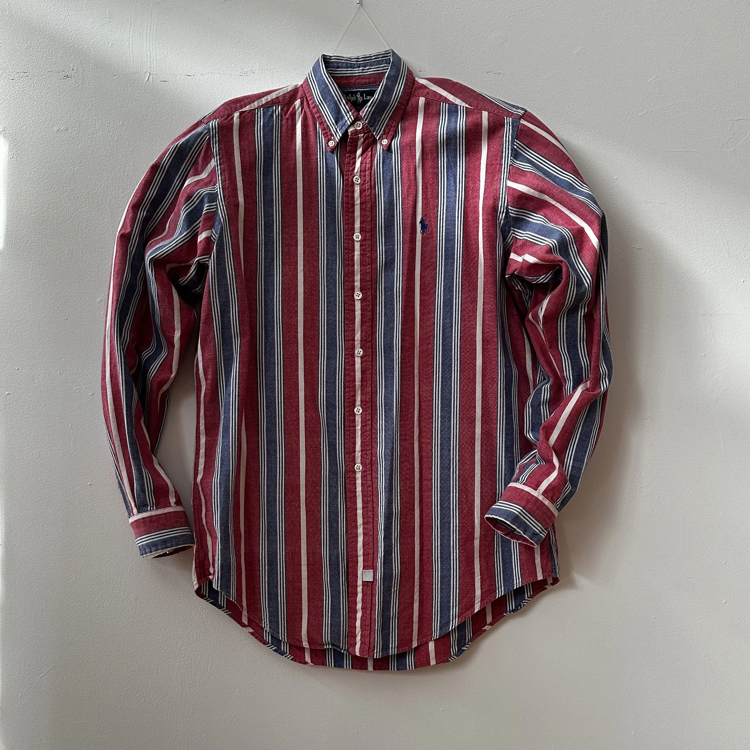 Ralph Lauren Classic Striped Button Down Shirt