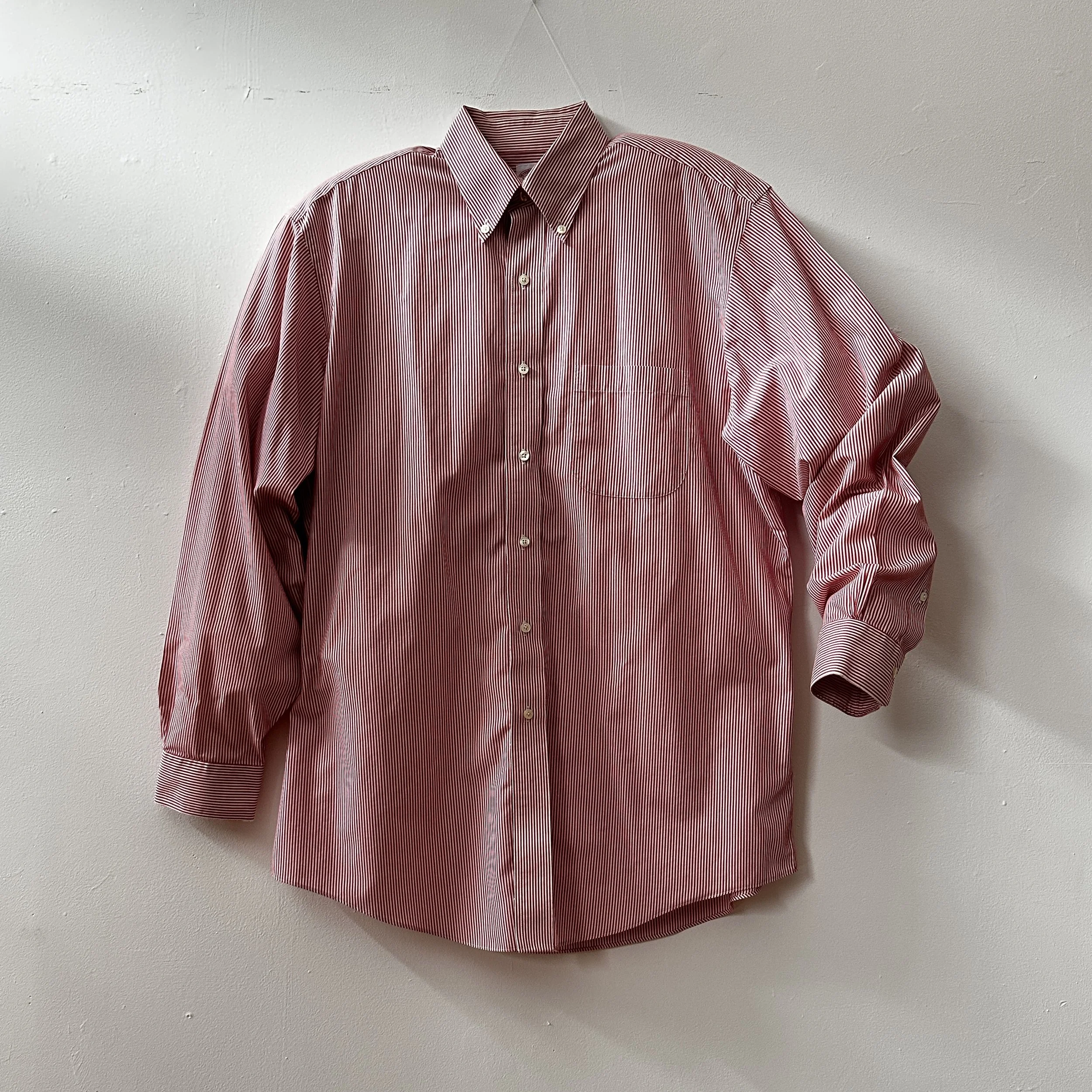 Brooks Brothers Red Pinstripe Button Down Shirt