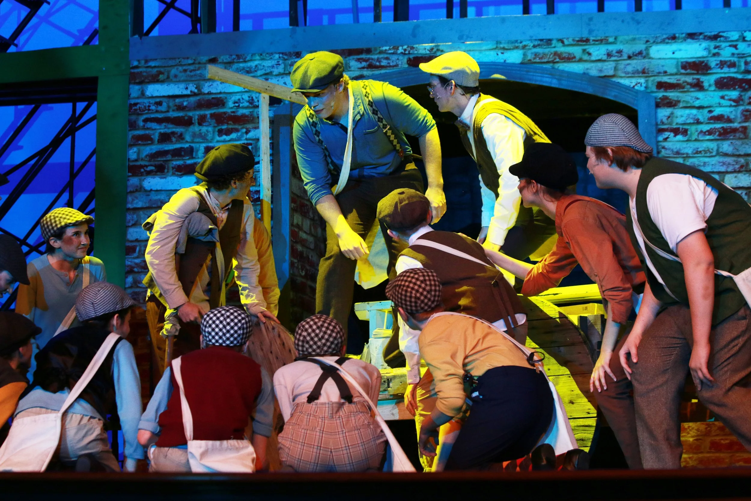 Newsies HUddle copy.jpg