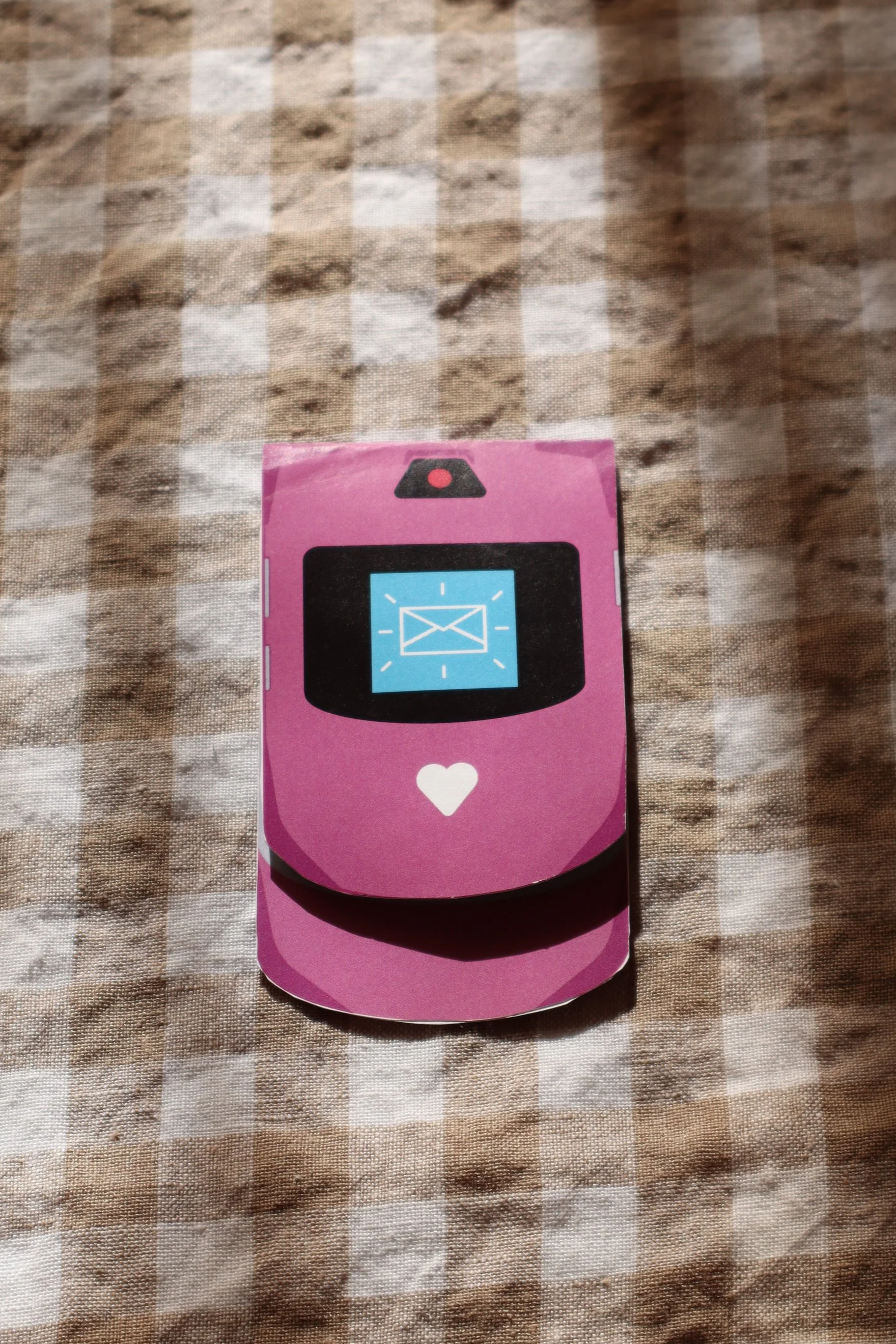 Pink Flip Phone Valentine - Download
