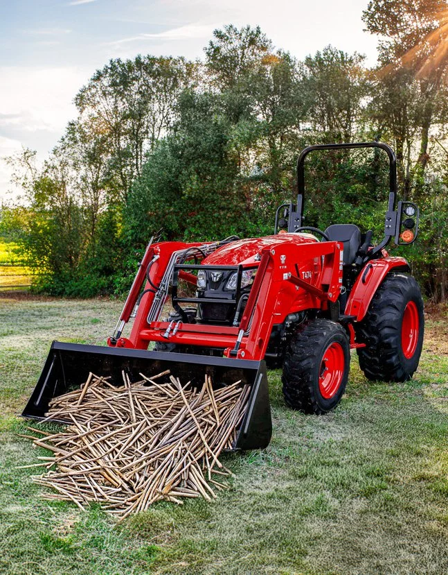  TYM T474H Tractor Series 3, Compact Tractor, 48.3 HP, Hydrostatic Transmission, with Front Loader  
 PRICE: $30,650 + OR-CAT  
 FINANCING OPTIONS AVAILABLE, CONTACT US FOR QUOTE (Financing subject to approval; higher cost applies)  
Tackle challenge