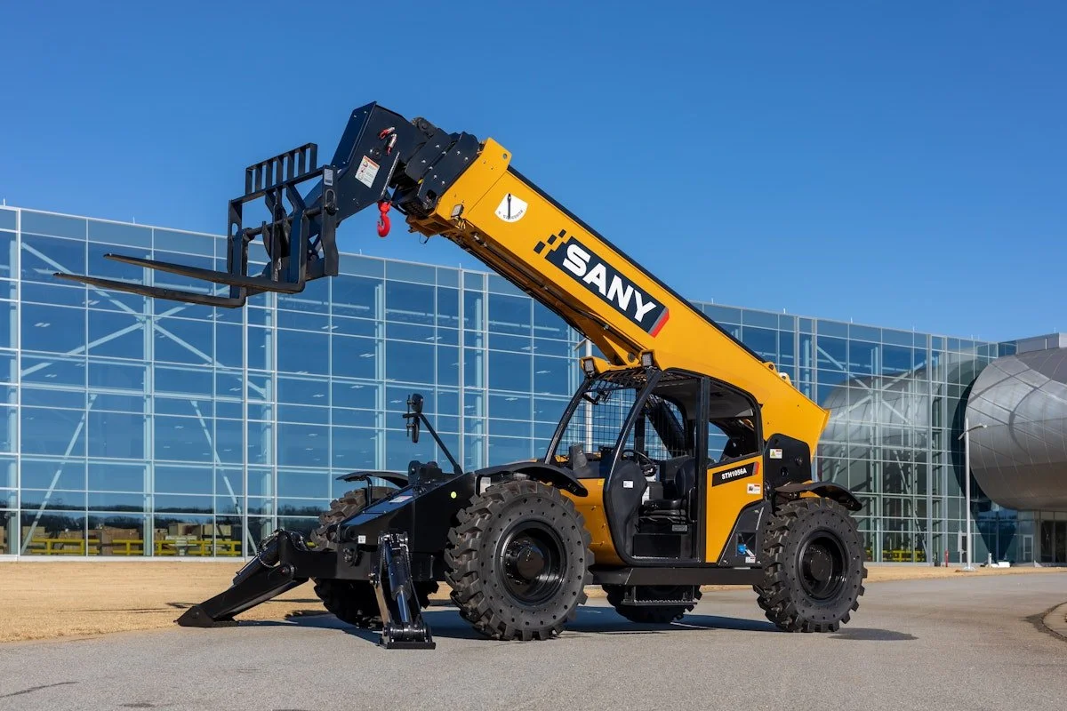  SANY STH1056A Telehandler -Full Cab, 121 hp, 60" Forks - IN STOCK!   
 ON SALE - PRICED TO MOVE!  
 0% AND OTHER FINANCING OPTIONS AVAILABLE, CONTACT US FOR QUOTE 
Built and tested for toughness and reliability,  expect years of trouble-free operati