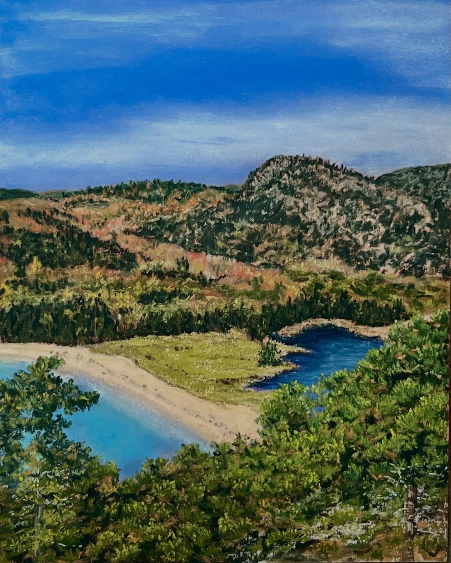 Exciting news! I am proud to announce that my Maine and Acadia art is now being represented by Argosy Gallery in Bar Harbor, ME. This piece, &ldquo;Great Head over Sand Beach&rdquo; is available for sale at Argosy. This winter I&rsquo;ll be focusing 