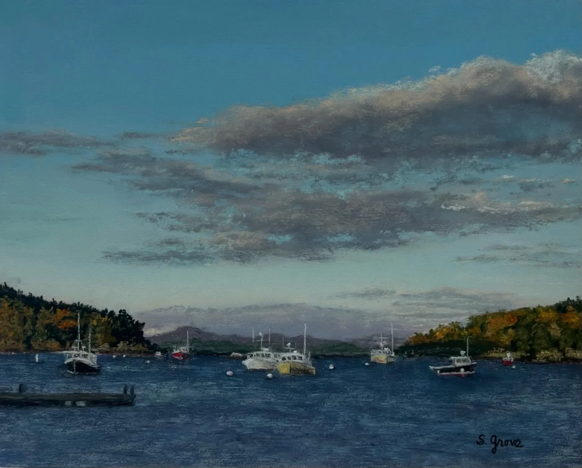 I haven&rsquo;t posted my work in a while but I&rsquo;ve been busy painting in my spare time. These are two of my latest paintings that I dropped off in April @ Argosy Gallery in Bar Harbor, ME - &ldquo;Calm Harbor&rdquo; and &ldquo;Ship Harbor&rdquo