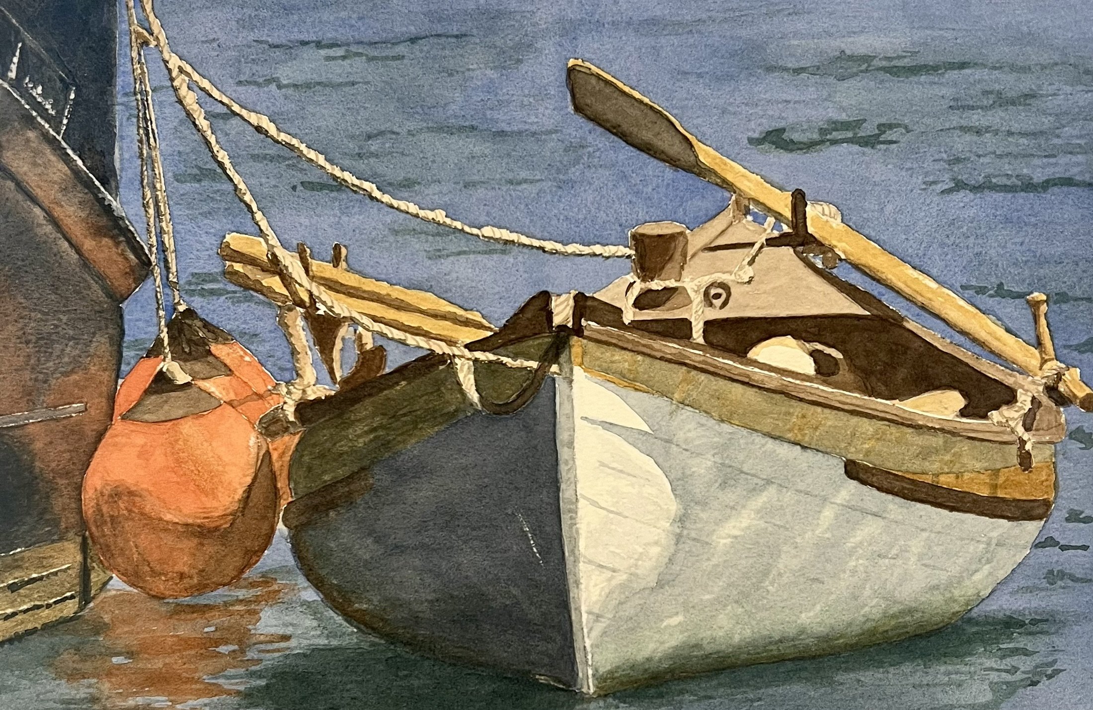 The Dinghy
Watercolor 
[NOT FOR SALE]