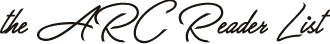 Text that reads 'the ARC Randon List' in a stylized, cursive font.
