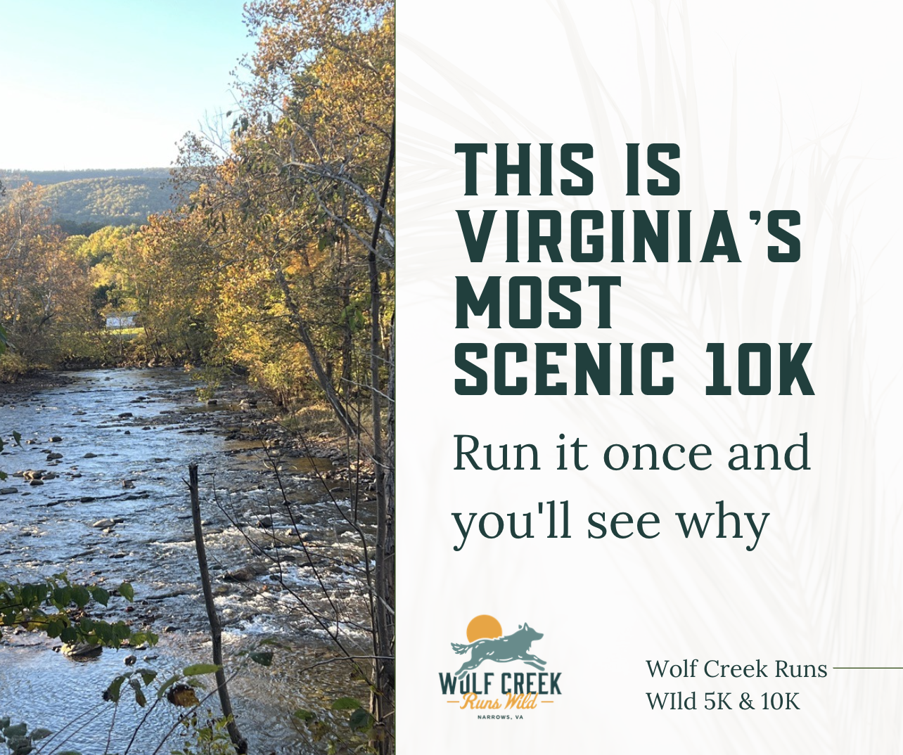 One of the best fall 5K or 10K races in Virginia
