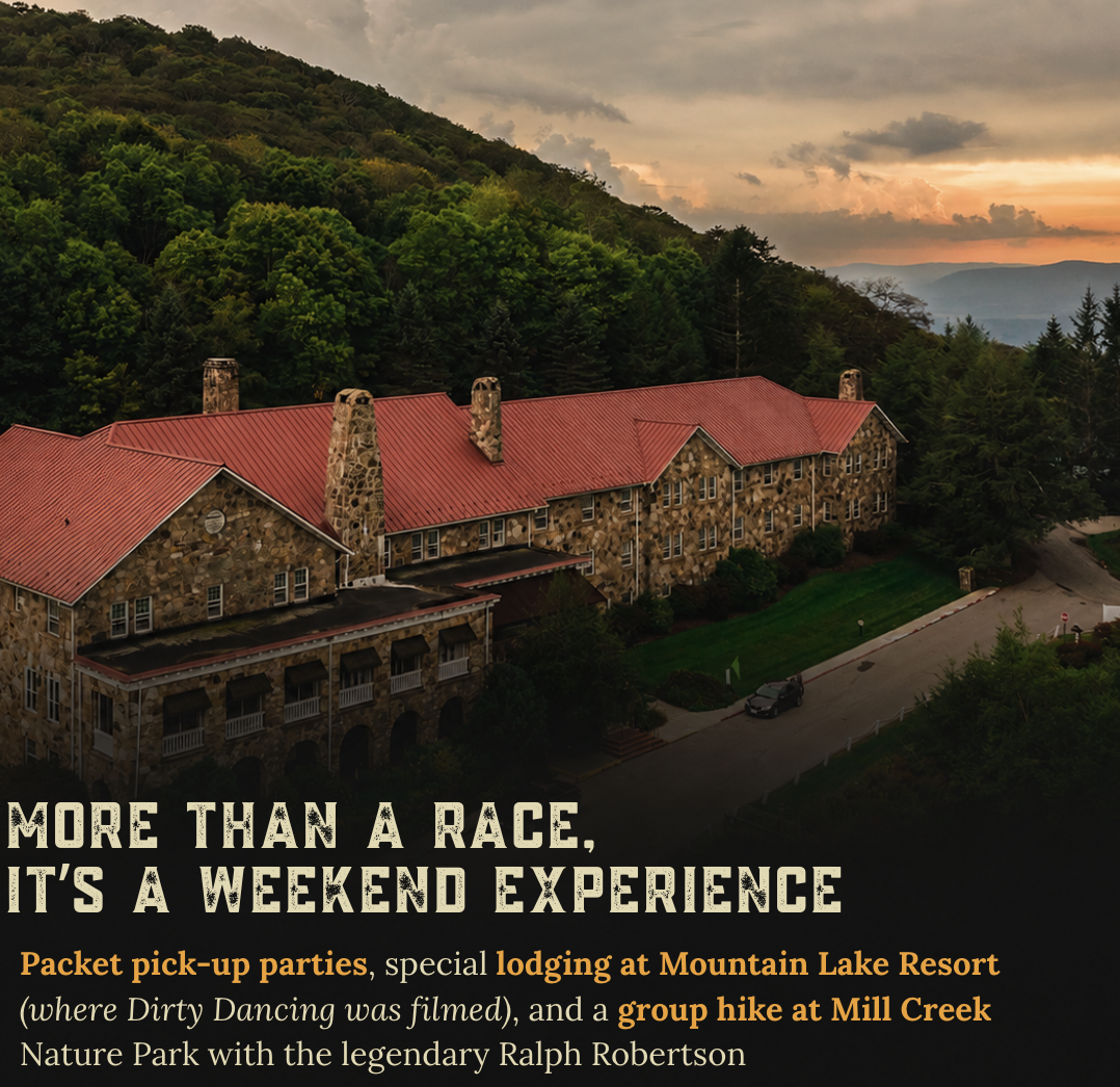 Mountain Lake Lodge is offering 15% off lodging and a free breakfast for anyone who stays race weekend.