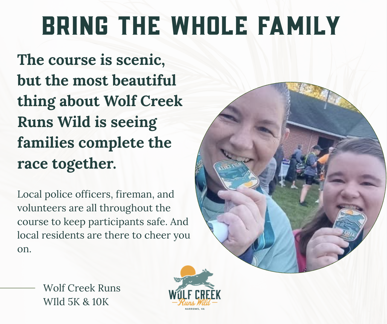 Family-friendly fall 5k and 10k