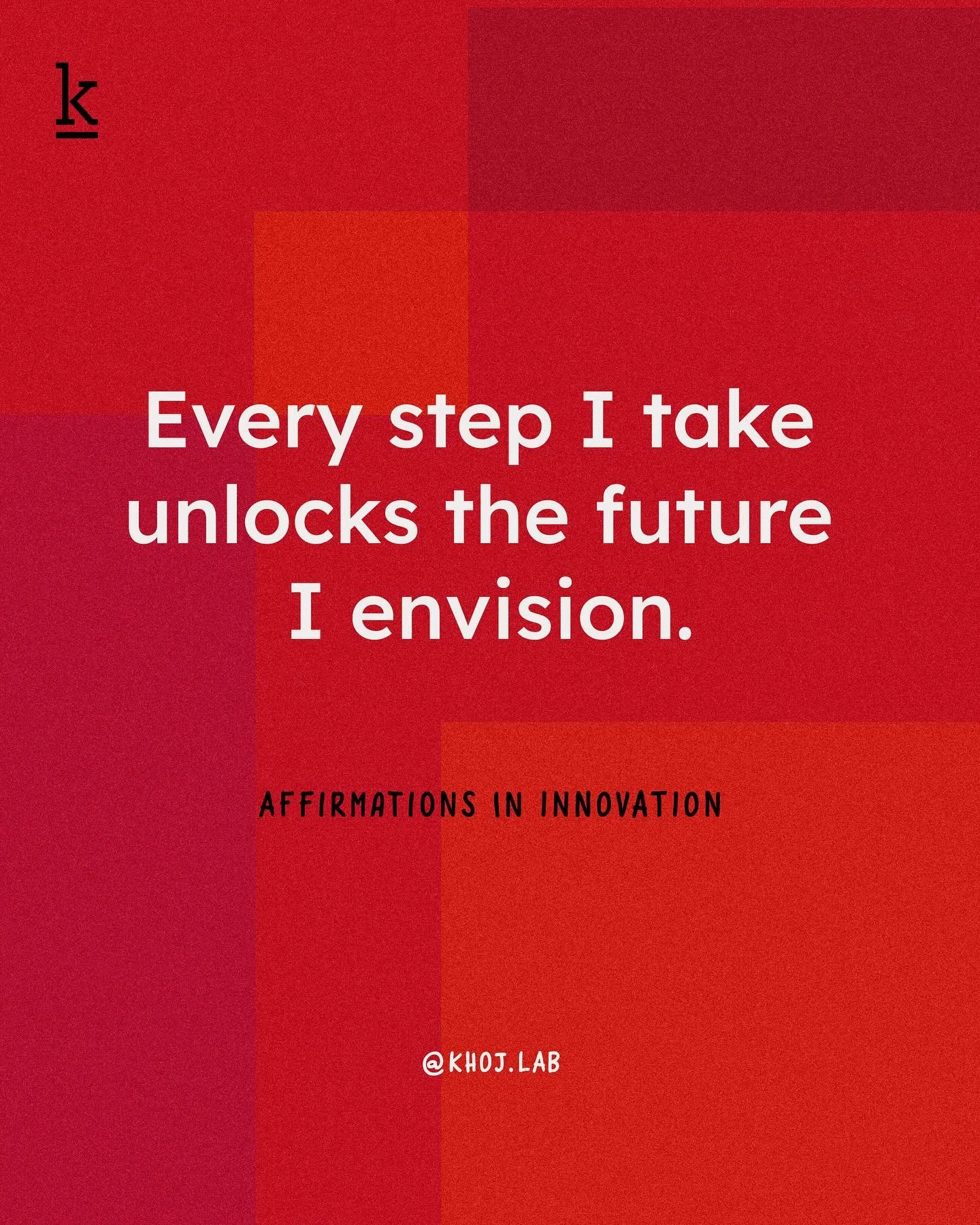 The future doesn&rsquo;t just happen. It is built gradually, one decision, one step, one experiment at a time. 

Each move forward shapes what&rsquo;s possible next.✨
Momentum is always created in consistent, and intentional motion.

So let&rsquo;s w