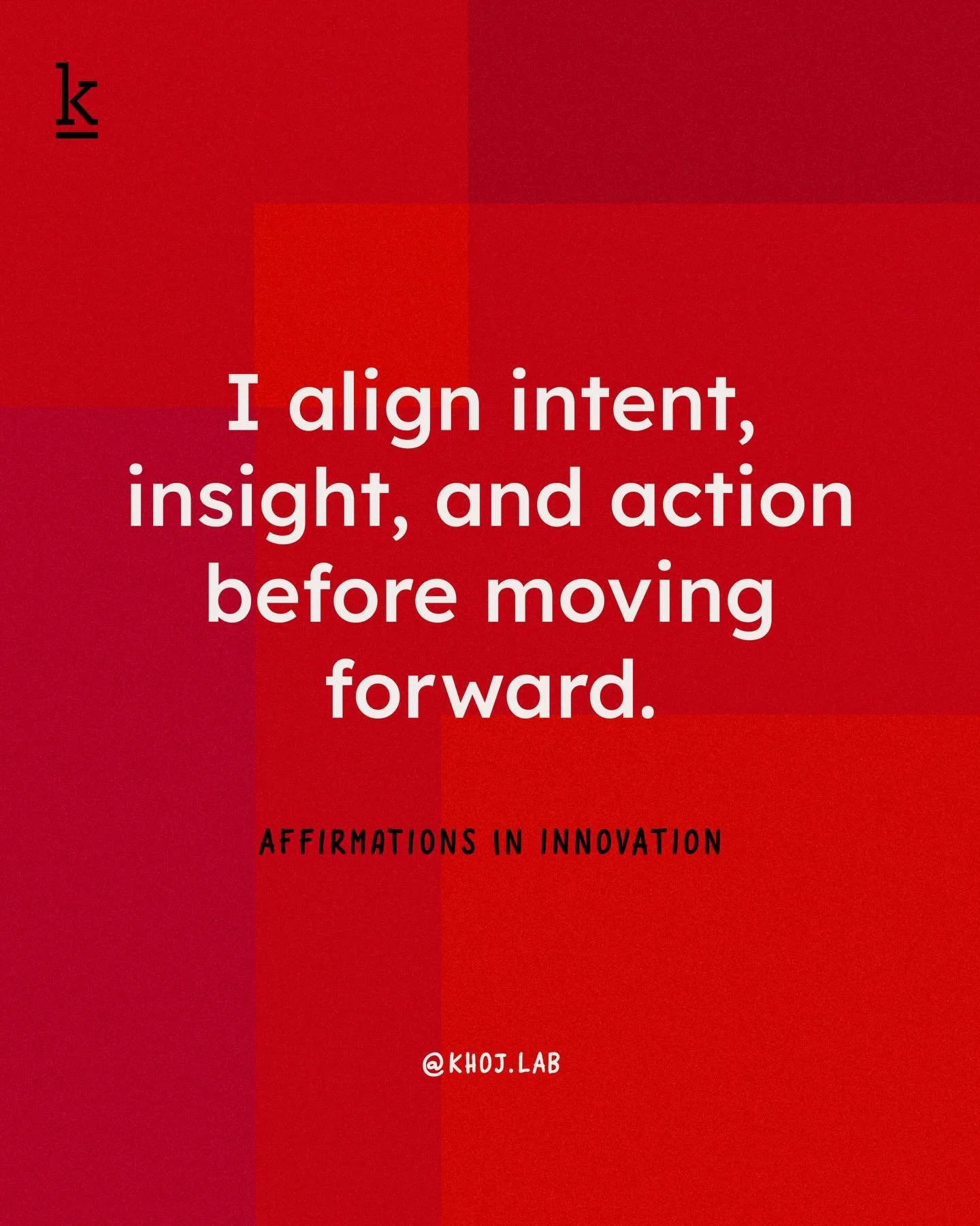When we move too quickly into execution, it&rsquo;s easy to lose track of why we&rsquo;re doing something and what we&rsquo;ve already learned along the way.🙇&zwj;♀️

So before we take the next step, let's try to align three things:

🔹 Intent: the 