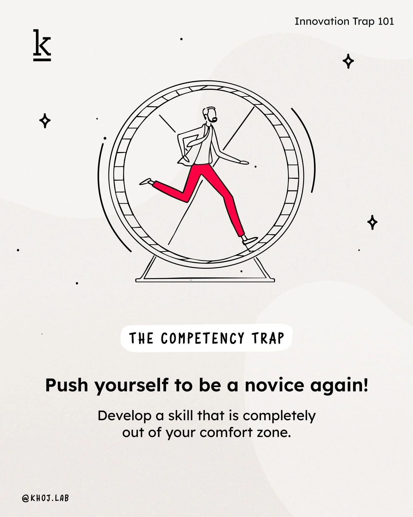 Have you ever stuck with something, just because you&rsquo;re already good at it?

It happens more often than we think.

The same approach gets reused because it&rsquo;s worked before. The same skills get leaned on because they feel reliable. We choo