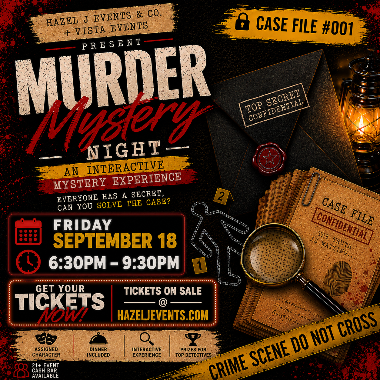 MURDER MYSTERY NIGHT 9/18