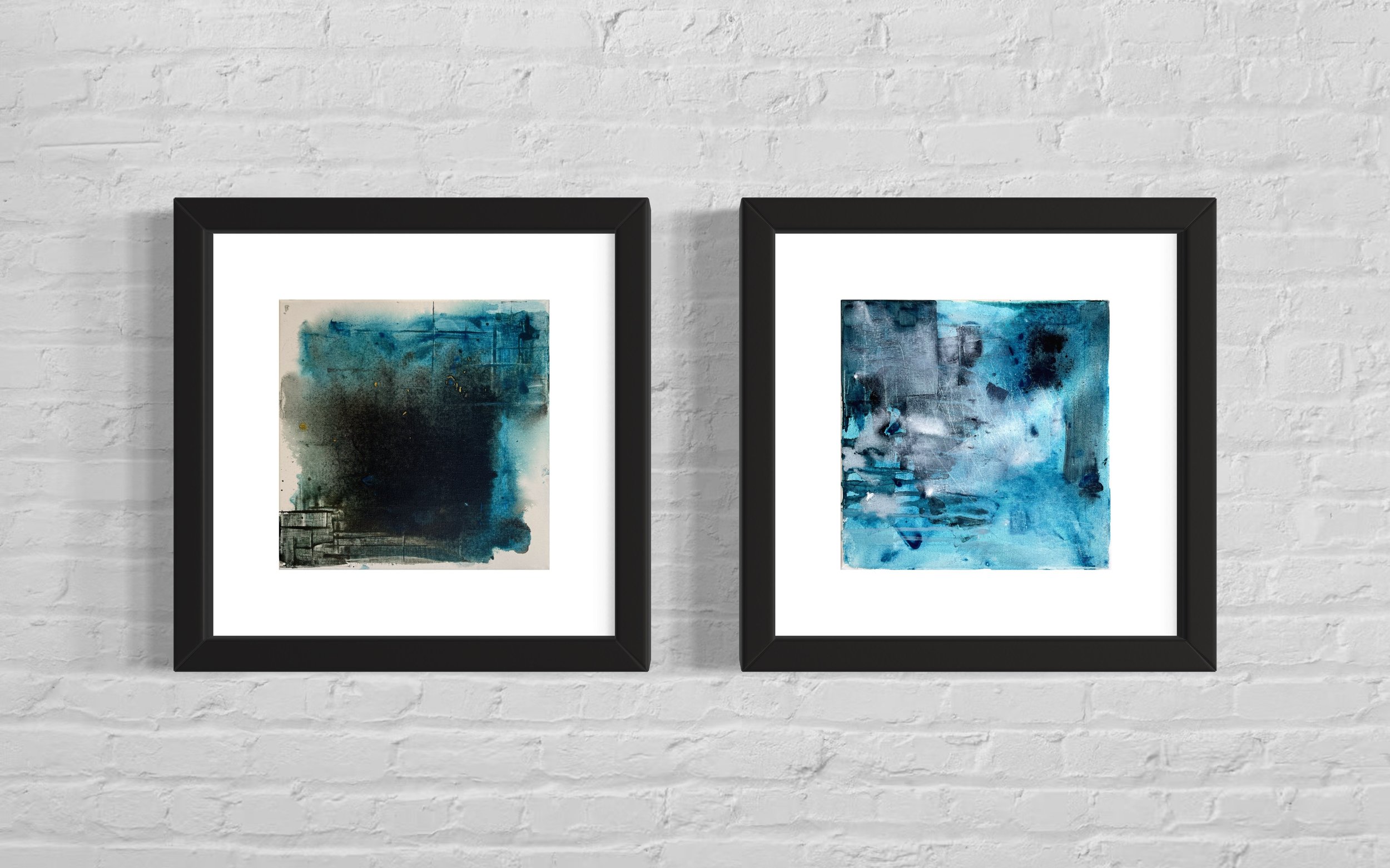SOLD — “Untitled Two in Blue”