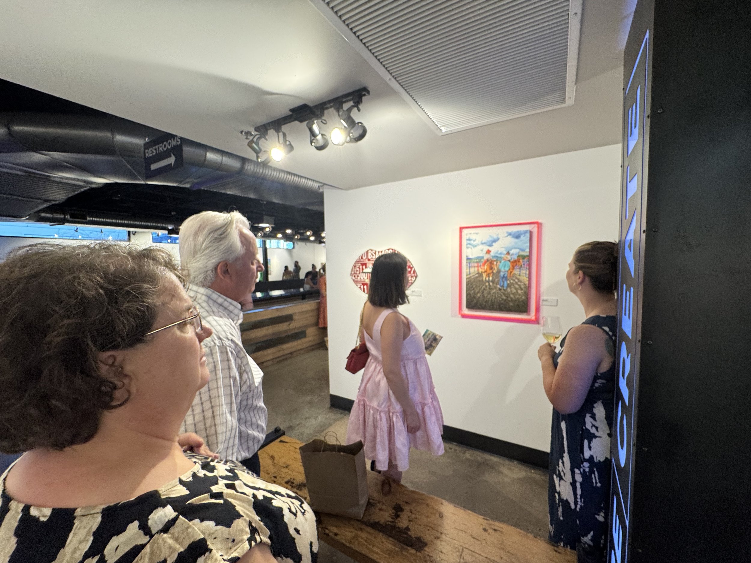 "Rodeo Girls" Hot American Summer Exhibit, 6/20/25 - 10/12/25 @ The Found:RE Contemporary Gallery