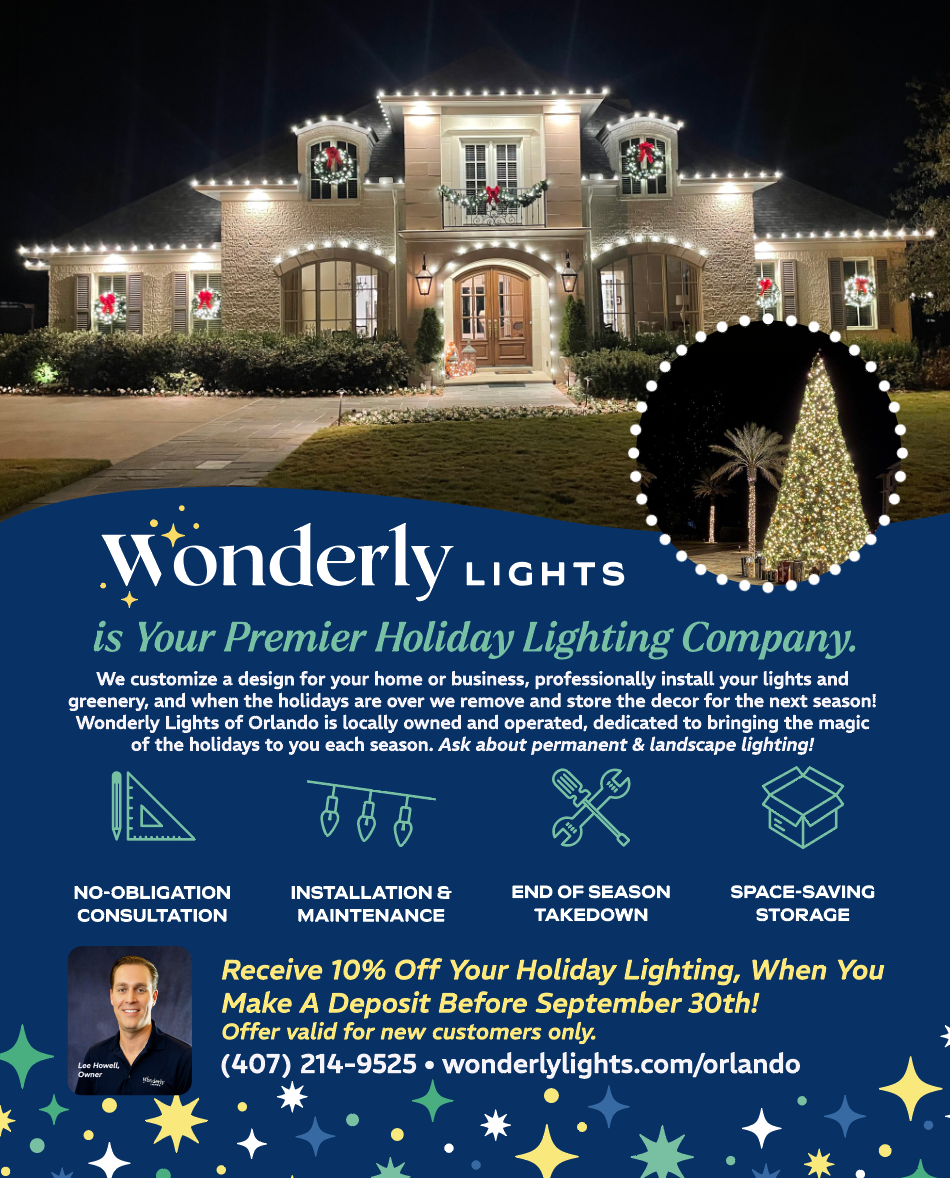 Full page magazine ad.
