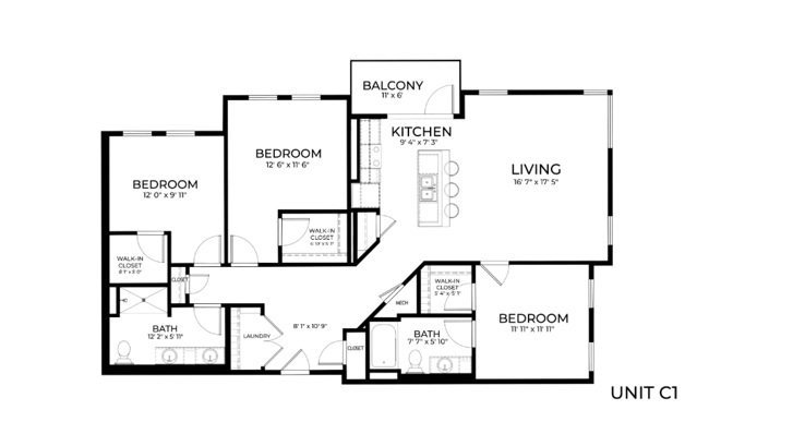 Floor Plans (< 3K sq ft)