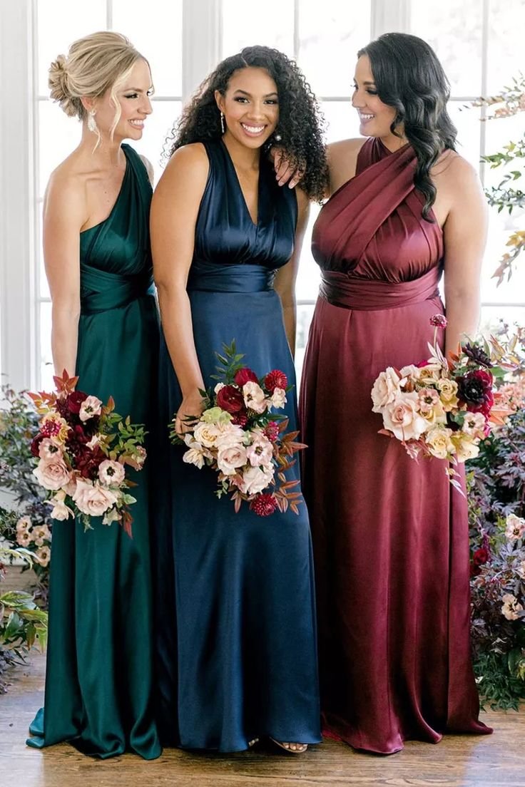 17 Jewel Tone Bridal Party Dresses for Every Season.jpg