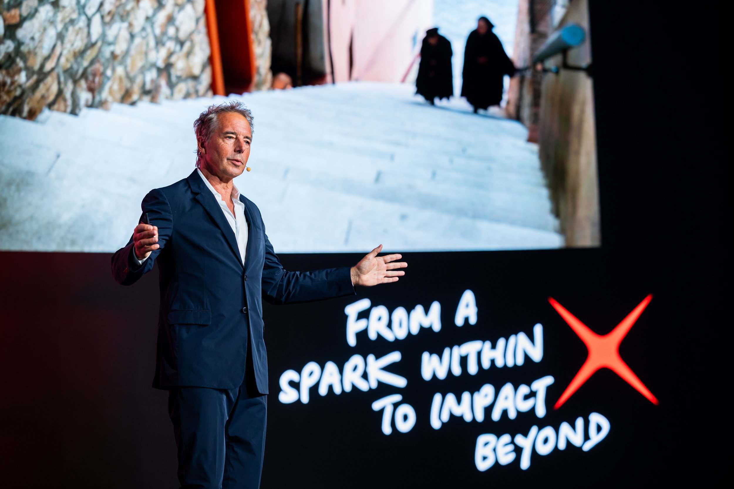 An event shoot for DBS Foundation for The Impact Beyond Summit, Future of Ageing in Asia. Dan Buettner, a longevity researcher and founder of The Blue Zones LLC, was a featured speaker at the DBS Foundation's Impact Beyond Summit in 2024. He delivere