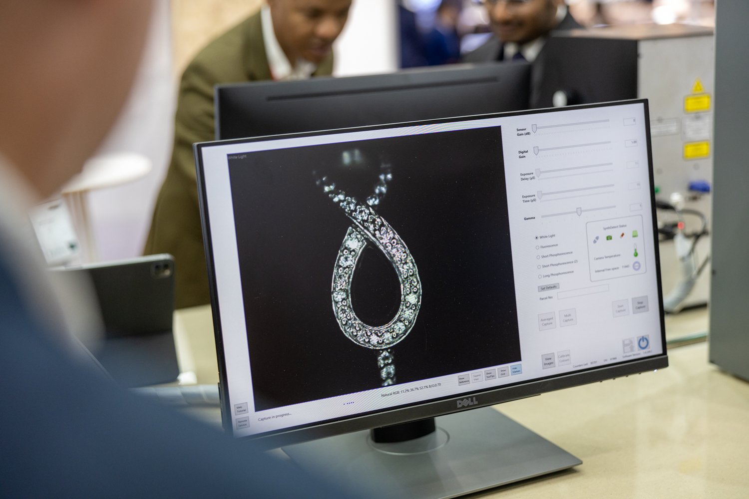 An event shoot for the world's leading diamond company De Beers Group at a jem and jewellery exhibition expo, in Singapore