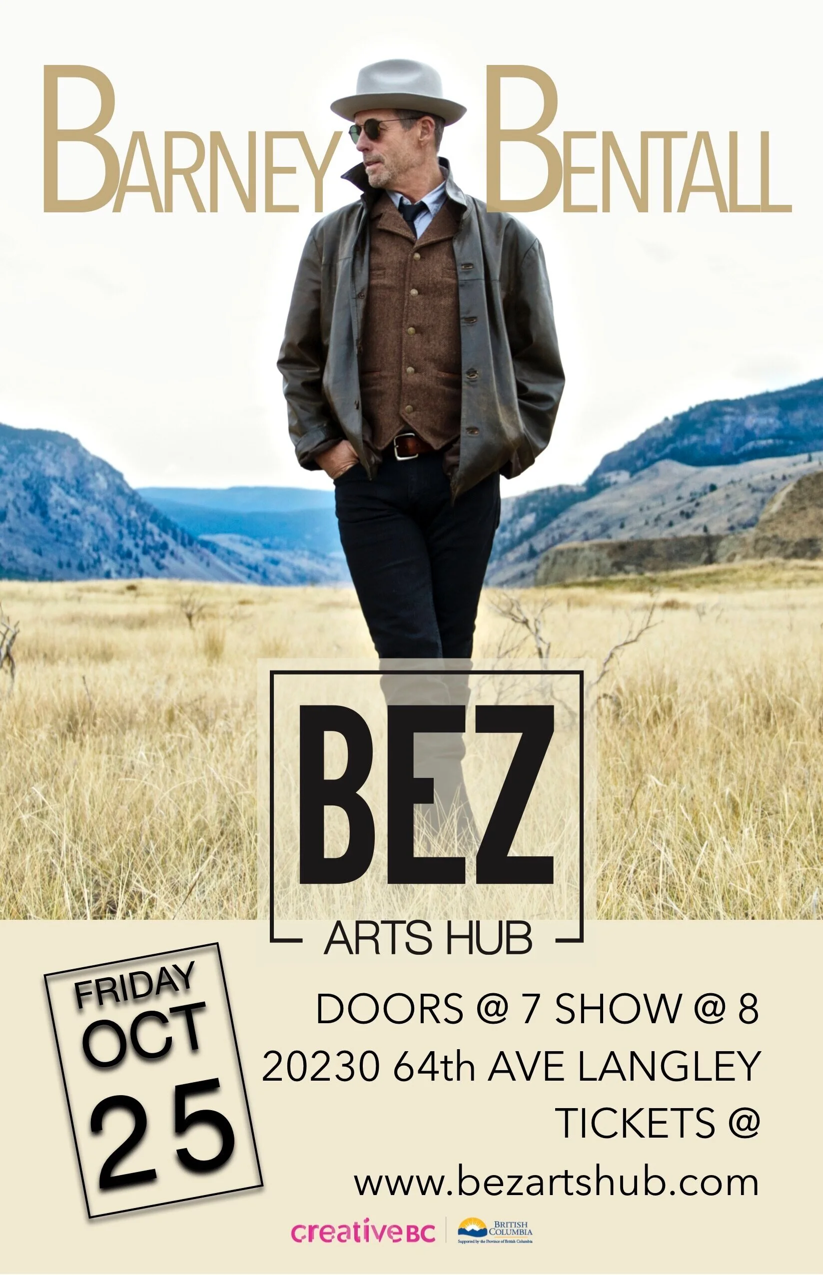 Barney Bentall (Copy)