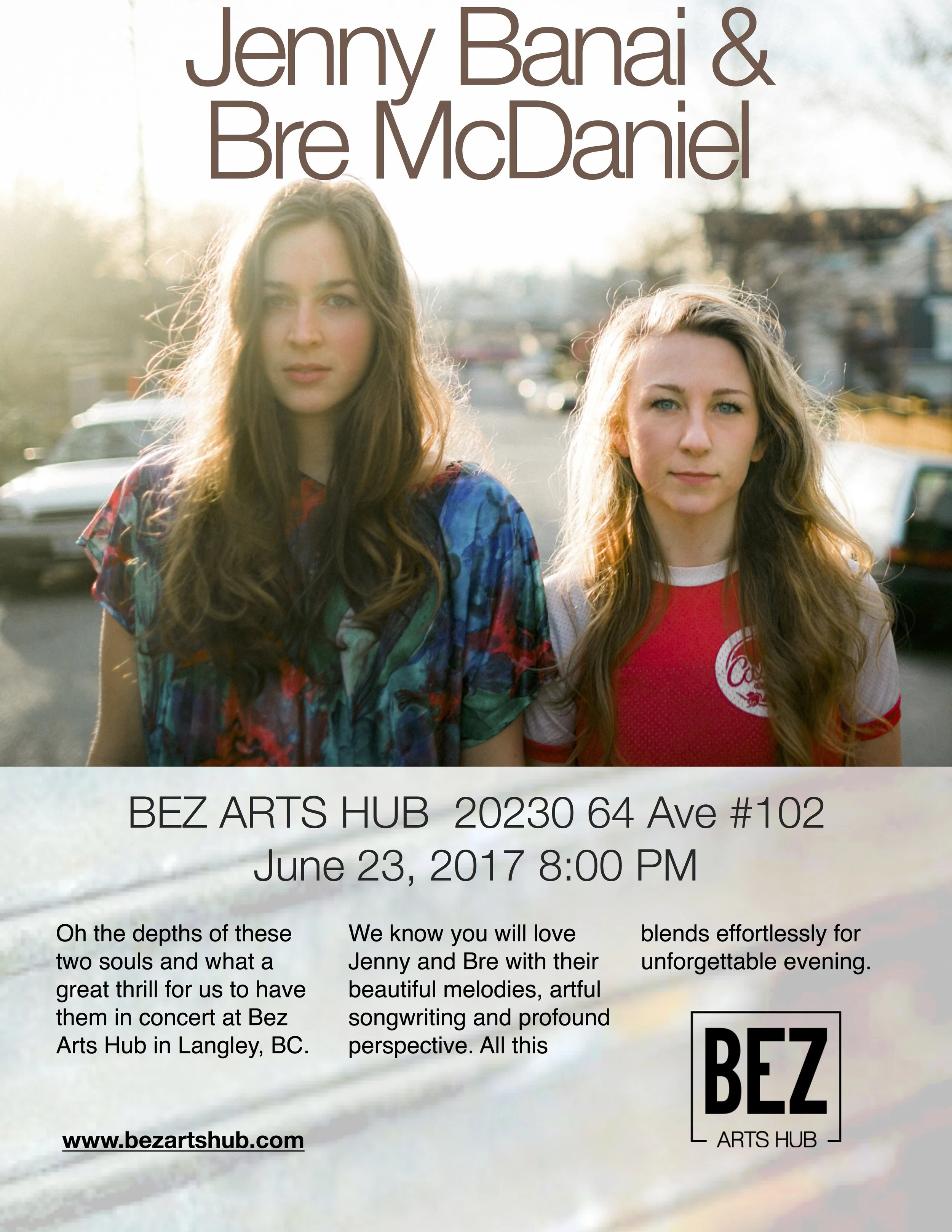 Jenny Banai and Bre McDaniel (Copy)