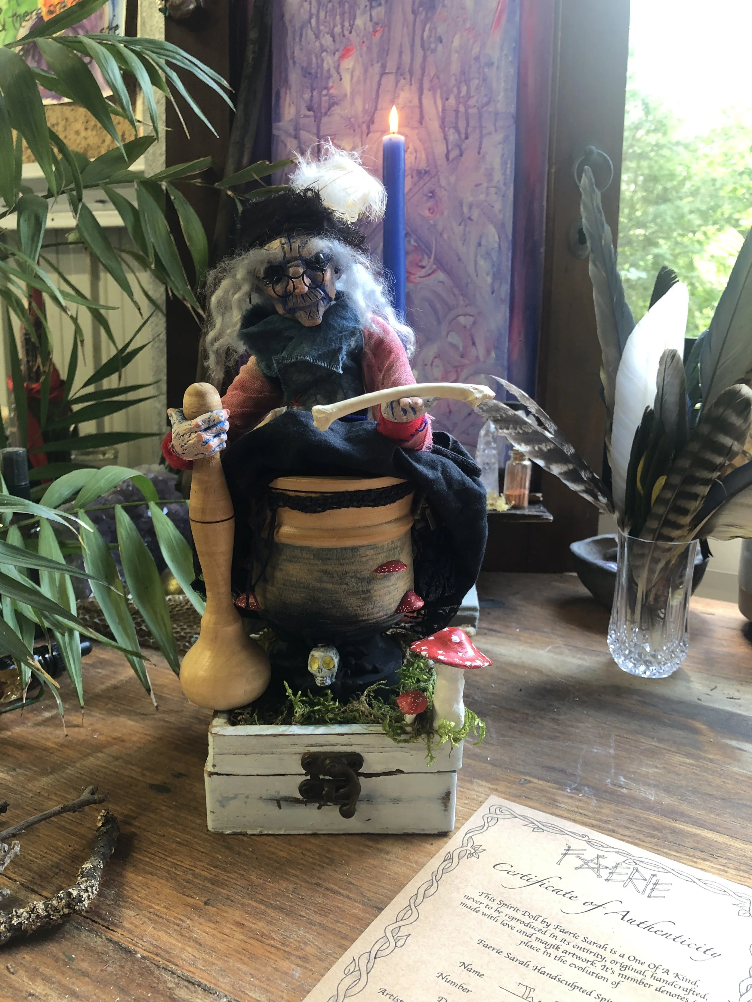 Baba Yaga Spirit Doll