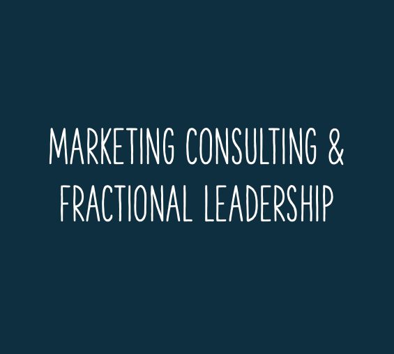 Marketing Consulting and Fractional Leadership