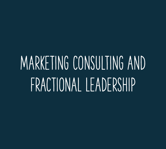 Marketing Consulting and Fractional Leadership