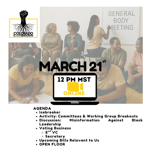 March General Membership Meeting