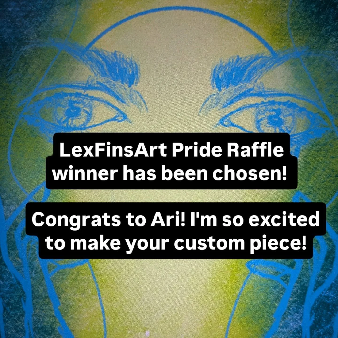 Thank you to everyone who entered my Pride Raffle!

Ari has won a custom 9&quot;x11&quot; piece of artwork and this is a lil sneak peak at the start of my design process!

Reminder that my commissions are open and I can make you art! Let's make somet