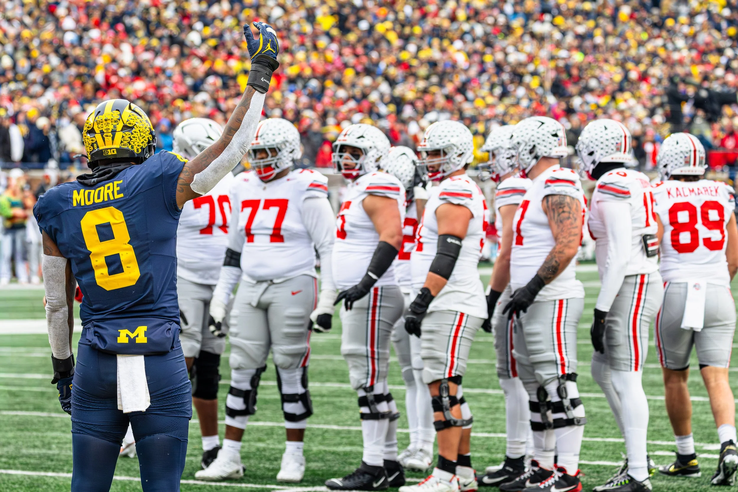 Michigan Wolverines vs Ohio State — The Game, November 29, 2025 — Photo by Jack Whyte