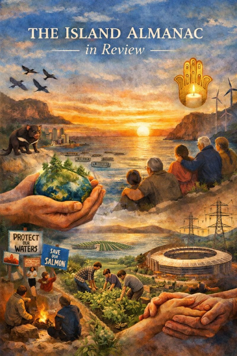 A Year of Reweaving: Notes from The Island Almanac, 2025