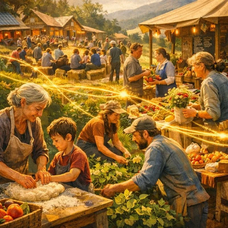 Open and Woven: Reweaving Local Life for a Living Future