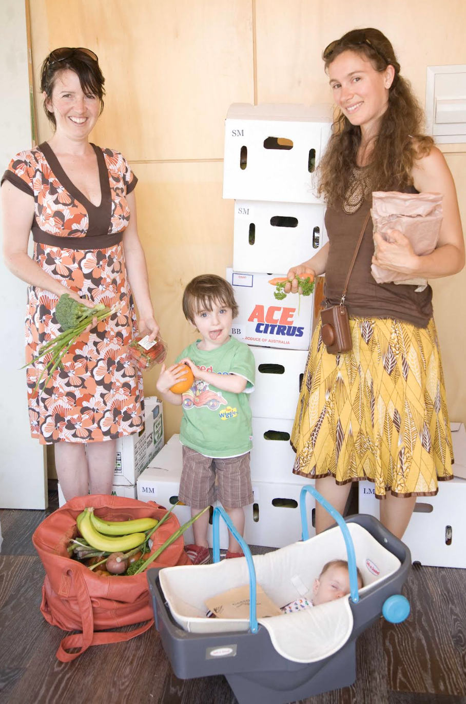 Community and food in a concrete jungle. Photography by Hilary Bradford.