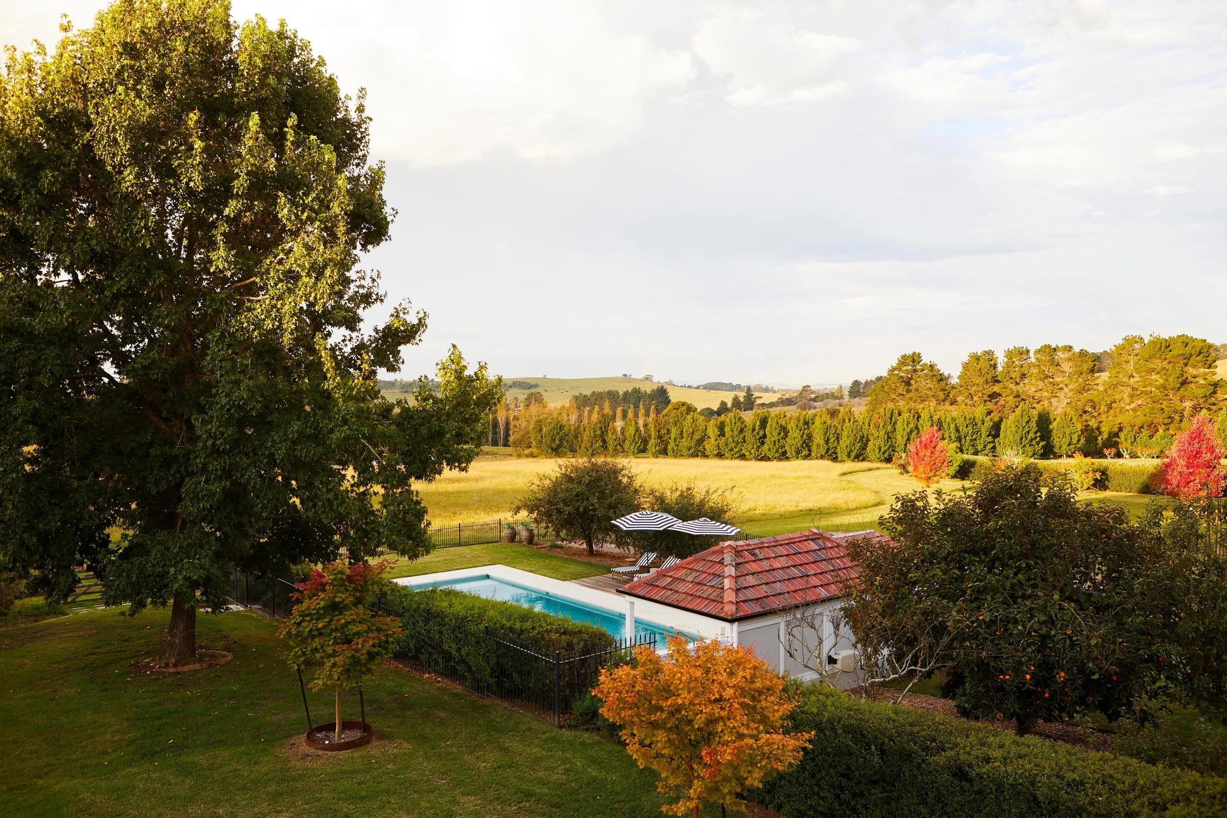 Estate pool cabana Sutton Forest - luxury outdoor pavilion ZF Architects