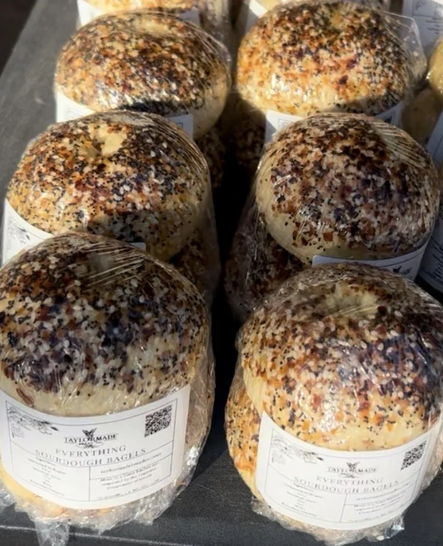 “Everything” Sourdough Bagel