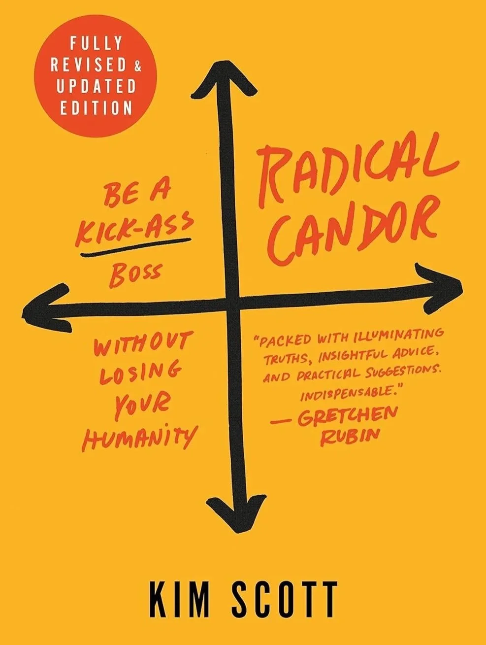 Radical candor is a new way to conceptualize what some of us think of as "tough love". It incorporates the complexity of the human experience into it's approach, offers concrete examples of how we can uplift our teams by sharing perspectives clearly.