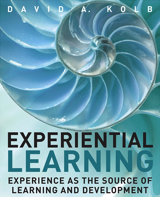 Dr. David A. Kolb's foundational work on experiential learning and the functional model for practitioners. This work synthesizes psychological, philosophical, and pedagogical approaches to understand how humans take experience and translate it into k