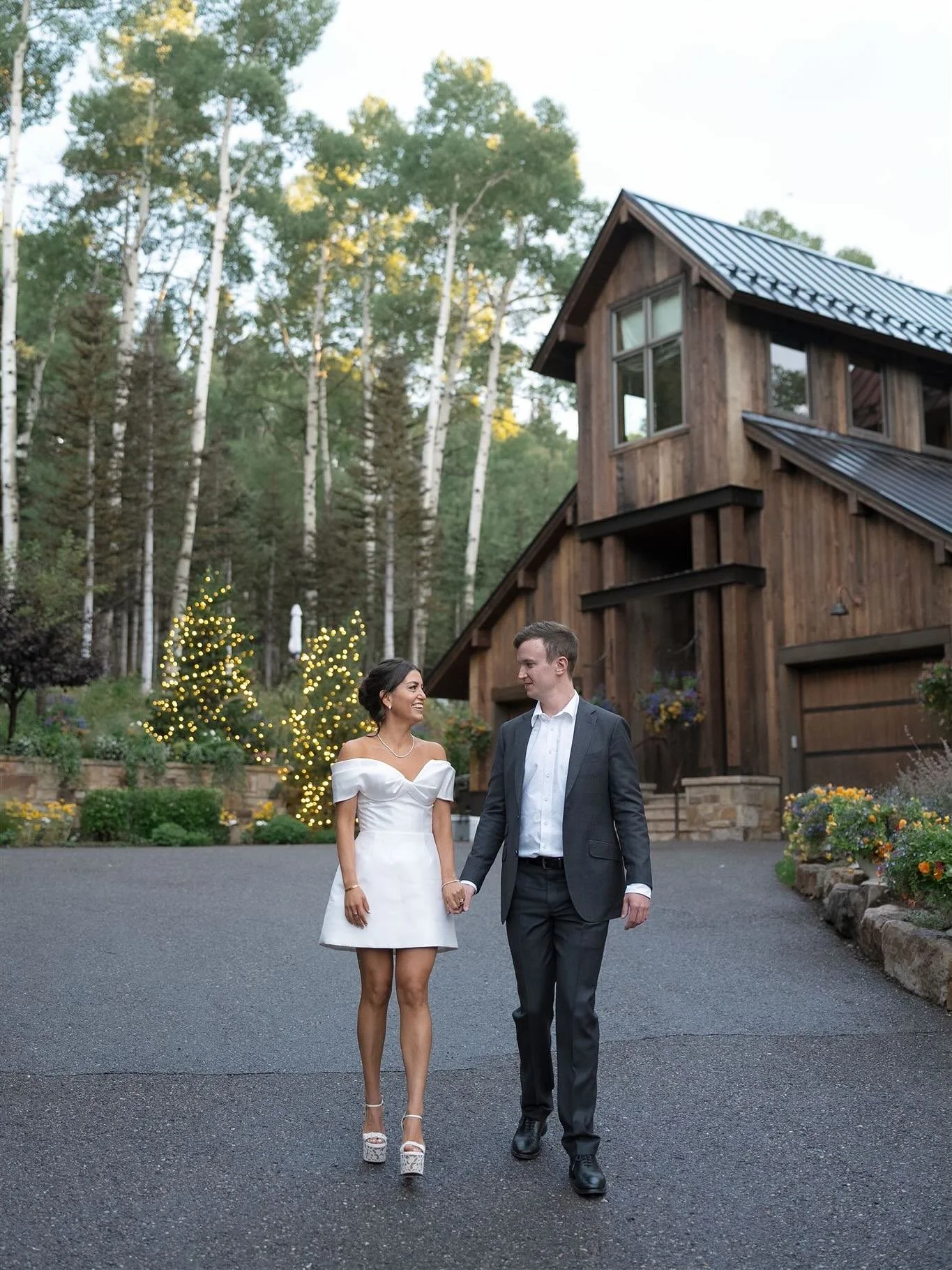 Italian-inspired comfort, Colorado mountain magic. Installing custom flooring allowed us to turn an outdoor patio, spa + fireplace into a cozy al fresco rehearsal dinner for 65&mdash;proof that the right design makes any space unforgettable.

Product