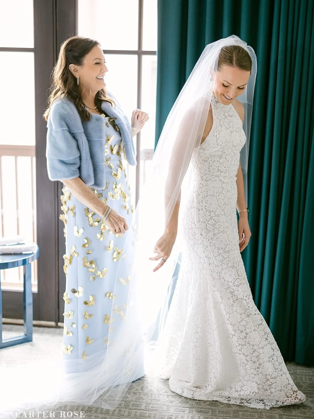 To the mamas &mdash; thank you for the love, grace, and support woven into every wedding weekend.

Some of the sweetest moments happen in these final touches. The time shared between mothers and daughters in these moments is always so special to witn