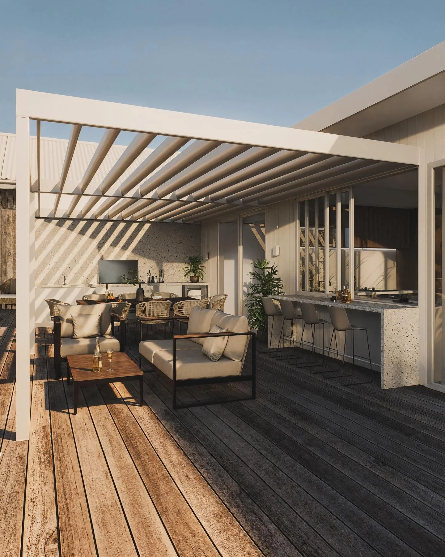 Local project in Sellicks Hill.

Maximising views with a generous outdoor living space. Making the most of those breathtaking sunsets. 

#stoneendstuido #3drender #architecturalhomes #archecturalvisualisation #architectureadelaide #residentialdesignb