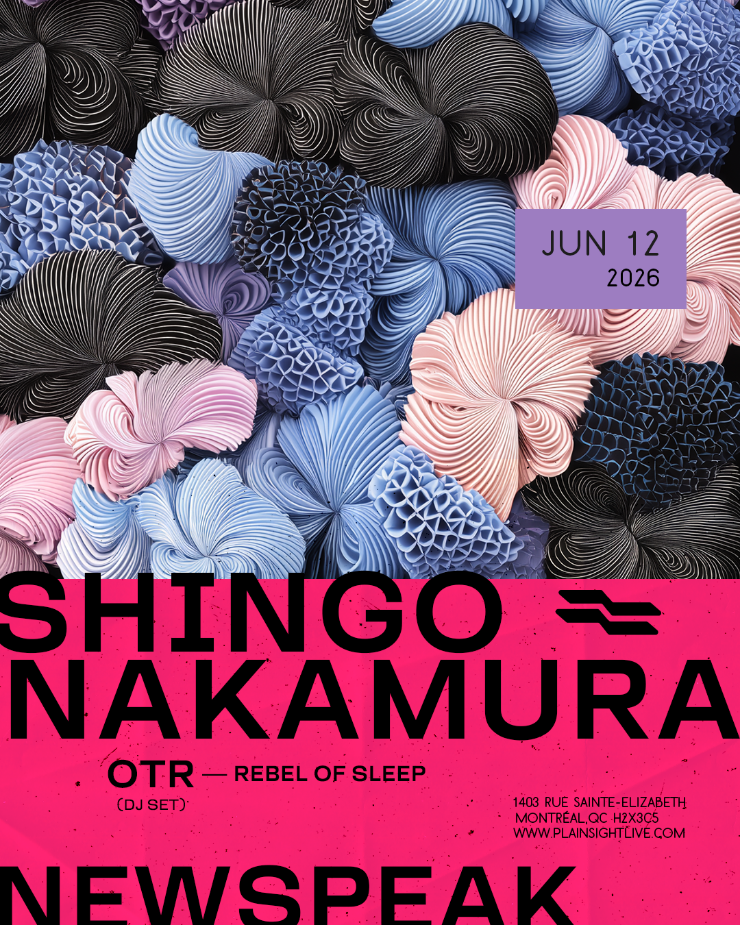 Shingo Nakamura of Monstercat Silk performing at Newspeak in Montreal on Jun 12