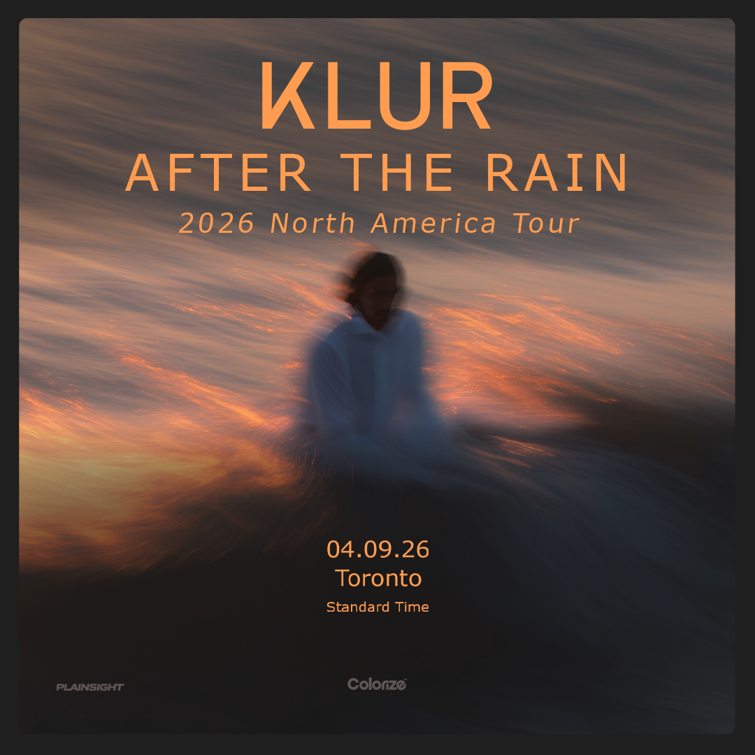 Klur (Colorize) performs at Standard Time in Toronto On April 9th