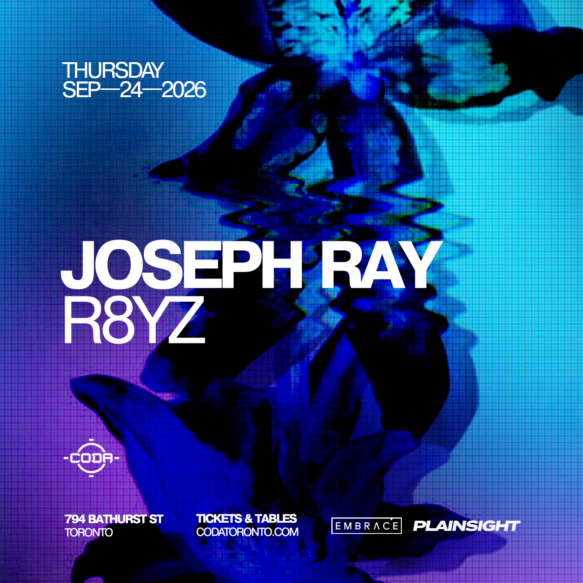 Joseph Ray at CODA on Thursday, September 24th