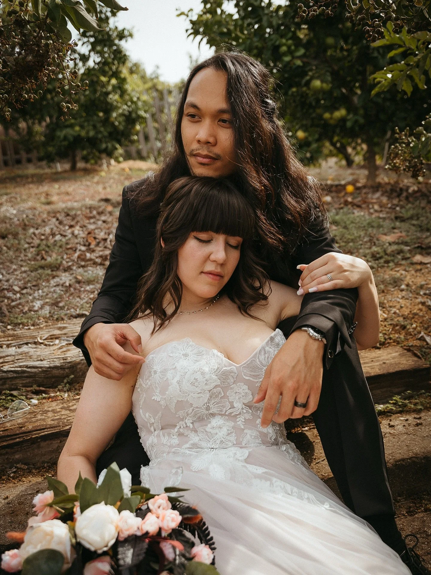 Love so deep, not even the dark could keep us apart. 
&bull;
&bull;
&bull;
#iwillfollowyouintothedark #deathcabforcutie #moodyweddings #emolove #indieweddingvibes #tildeathphotography #ocweddingphotographer #couplesinlove #socalweddings #loveinthedet